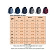 thumbnail image 7 of Fangasis Mens Outwear Hooded Jackets Long Sleeve Shirt Jacket Men Casual Coat Warm Travel Orange XL, 7 of 7