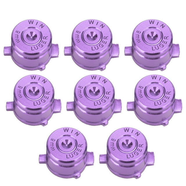 Button For Gamepad Button Scratchproof Four Colours Convenient To Use Durable Game For Purple