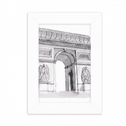 Arc De Triomph in Paris France Desktop Photo Frame Picture Display Decoration Art Painting