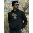thumbnail image 2 of Africa Country Map Hoodie Men -SPIdeals Designs, Male Small, 2 of 4