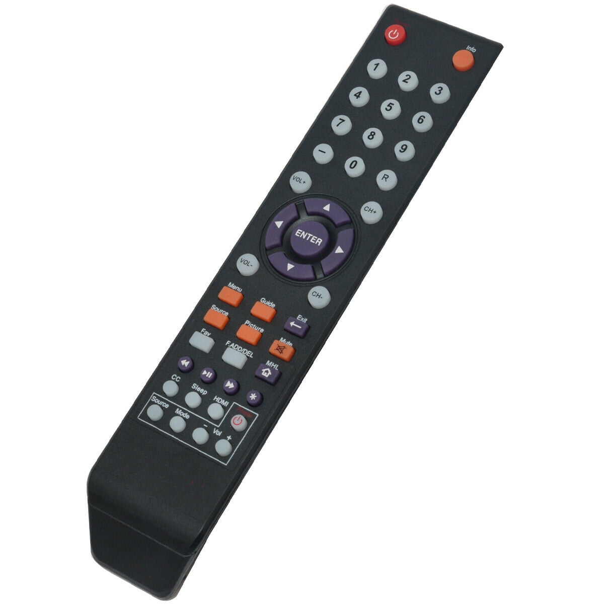 New 142020479999K Remote for Sceptre TV X322WVMQR E505BVFMQKC E505BV