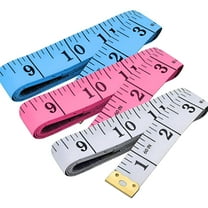 GJX 3 Pack Measuring Tape,Tape Measure for Body Double Scale Measurement Tape for Sewing,Body,Tailor 60 Inch/ 150 cm