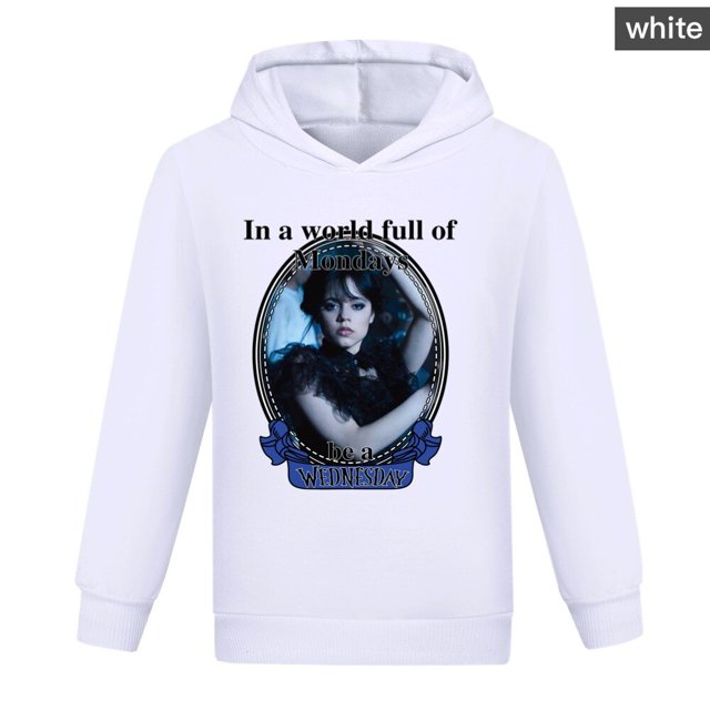 Addams - sudadera con capucha de manga larga para niñas y niños, sudadera japonesa, nueva colección zhangyuxiang LED