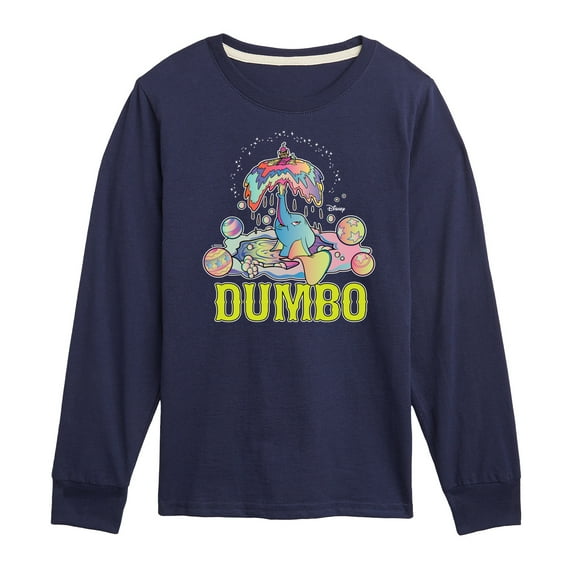 Disney Dumbo Animated - Psychedelic Happiness - Toddler & Youth Long Sleeve Graphic T-Shirt