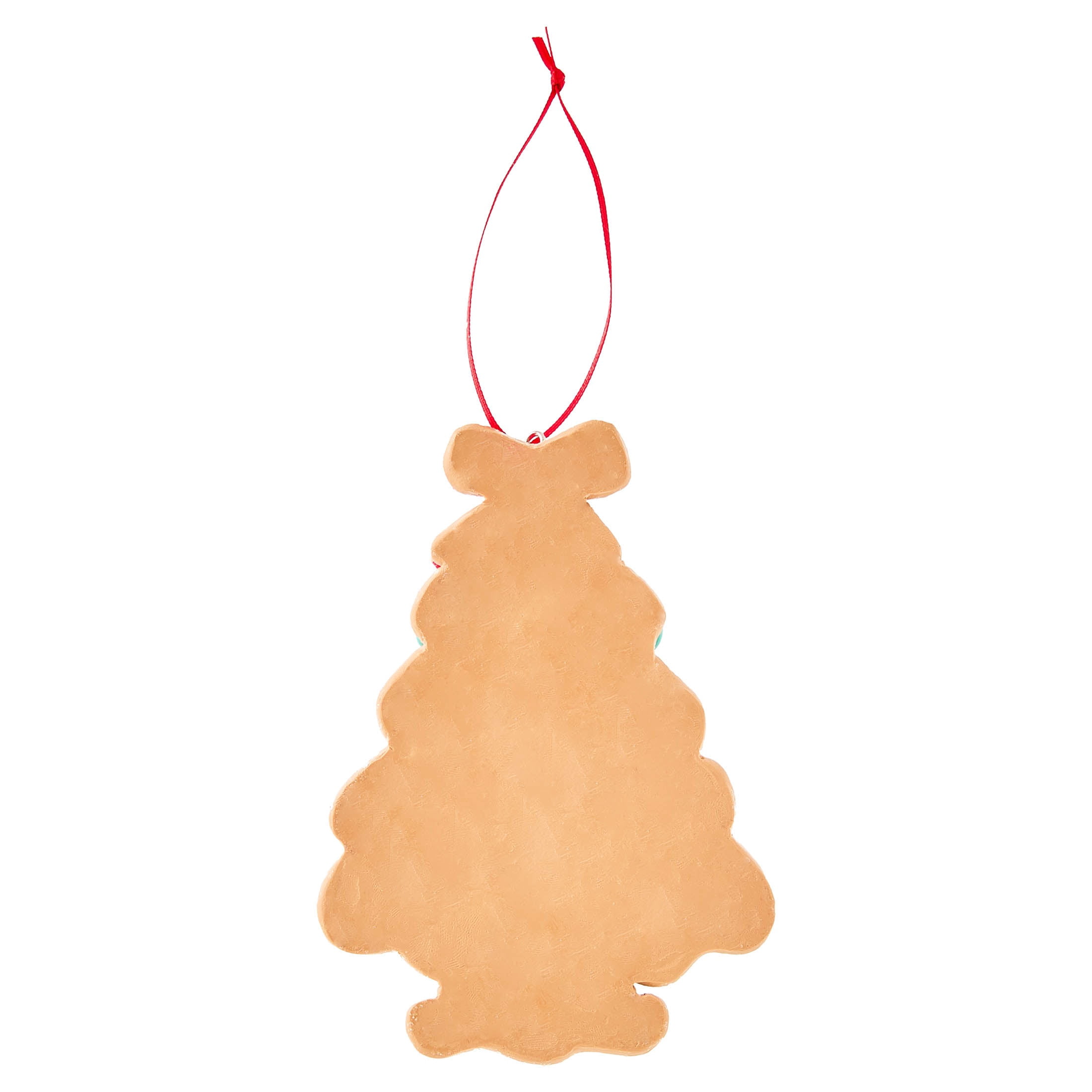 Multicolor Clay Dough Christmas Tree Ornament, 5", by Holiday Time