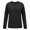 Black, variant on Tittly T Shirts for Women Graphic Tees Womens Oversized Long Sleeve T Shirts Basic Crewneck Tee Fall Tops Casual Workout Fashion Casual Clothes Womens Long Sleeve Tops Tshirts Shirts Black L