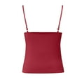thumbnail image 5 of SHITINN Women's Slim Fit Camisole Tank Top Casual Summer Sleeveless Stretch Basic for Daily Wear Vacation Outfits 2 A Tee Camisole Mens Running 3x plus Top Polyester Top Women Sleep Athletic Tops Set, 5 of 5