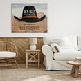 thumbnail image 2 of Stupell Industries My Way or Highway Cowboy Canvas Wall Art design by Marcus Prime, 24 x 30, 2 of 7