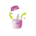 thumbnail image 4 of Mister Magic Fridge Odor Absorber Air Fresheners, Gel, Vinegar, 90 Days, 2 Count, 1 Pack, 4 of 6
