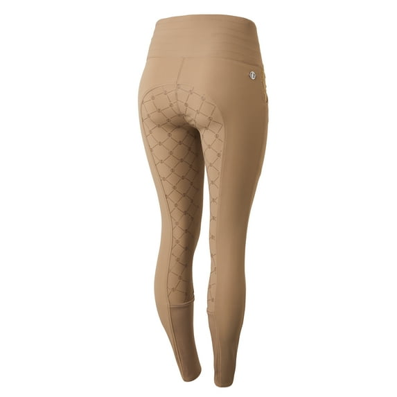 B Vertigo Natalia Women's High Waist Silicone Full Seat Breeches with Lace Pockets