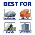thumbnail image 2 of Bosch HS1927 12 In. Tamper Plate Spade SDS-max Hammer Steel, 2 of 2