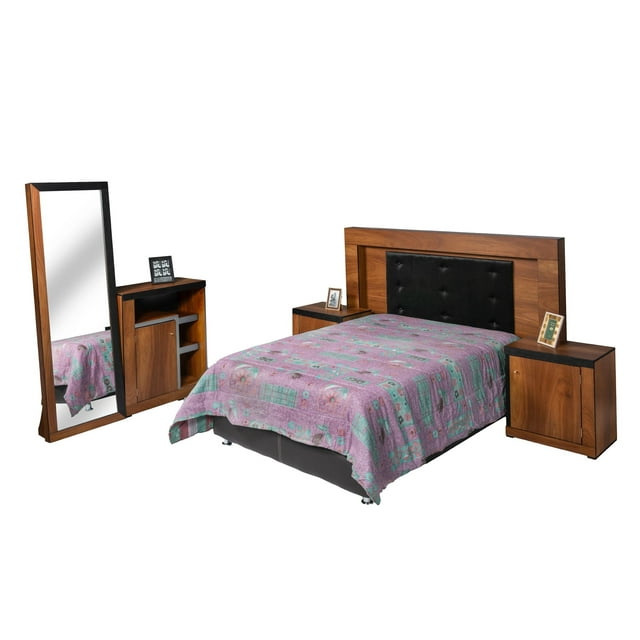 Recamara King Size 5 Piezas Kessa Muebles Lewis