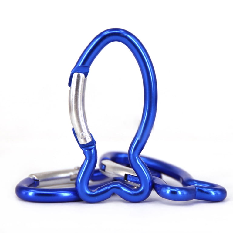 carabiner fish hook CRAFTMEMORE Japanese Keychain Wallet Holder Belt Clip Leathercraft Accessories 2" Long Pack of 2 (Silver) Whether you need to secure important gear to your kayak during a river float or taking on waves in the surf Spring Park 2Pcs Portable Multifunctional