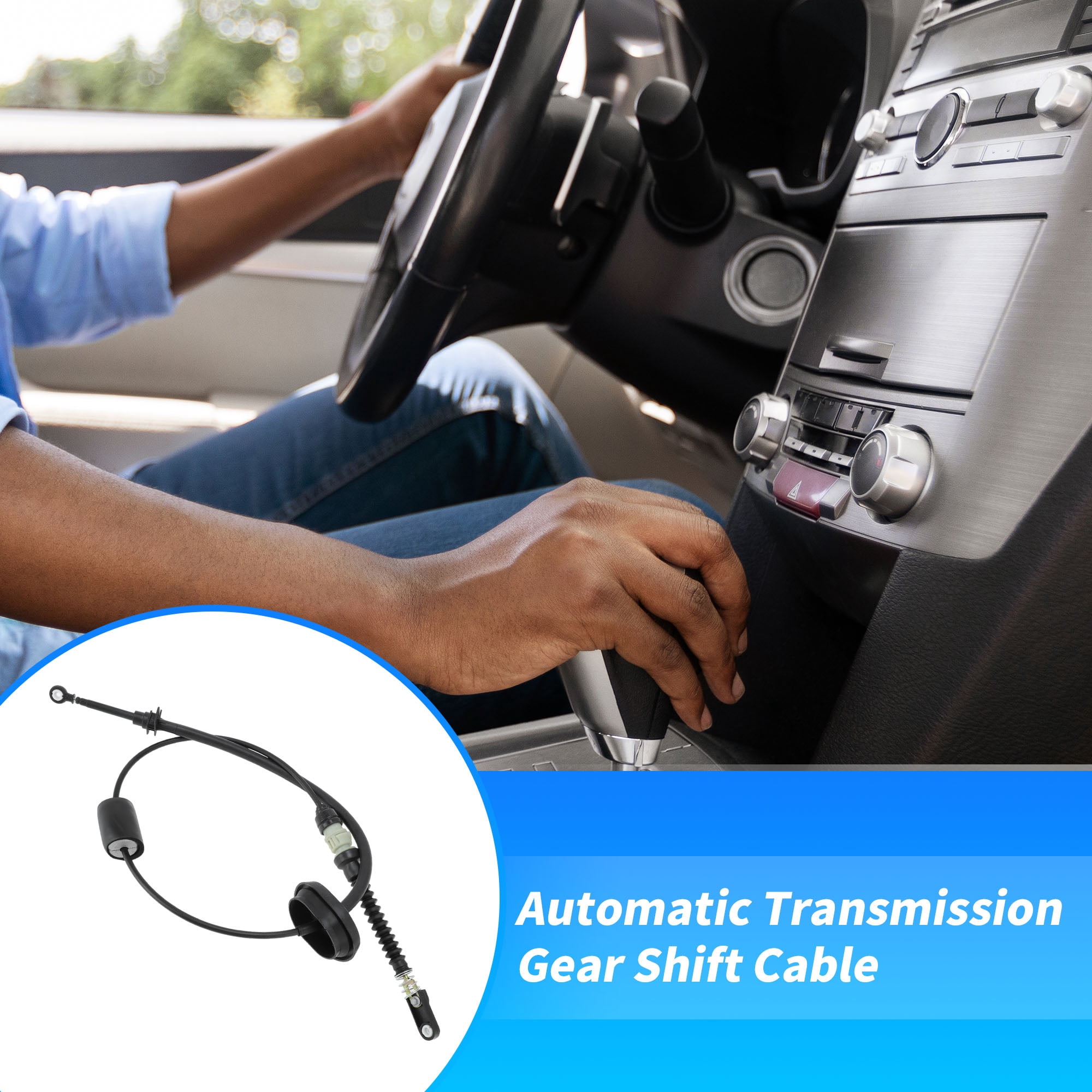 Unique Bargains No.5273214AG Automatic Transmission Gear Shifter Cable for Dodge Avenger
