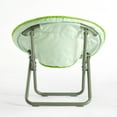 Lucas Baby Yoda 19inch Soft Mink Green Polyester Saucer Chair for Kids