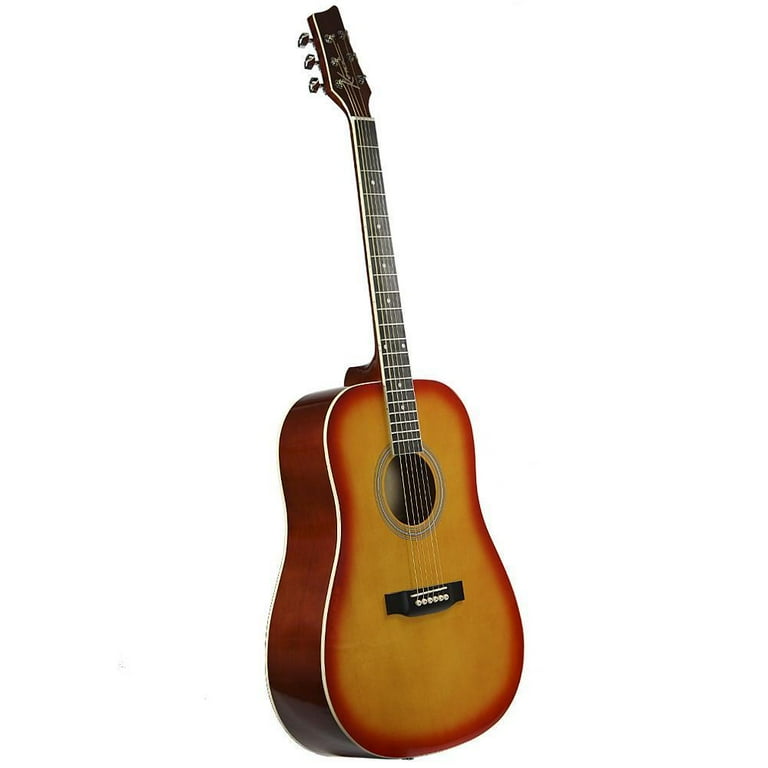 Kona K41CSB 41-Inch Acoustic Dreadnought Guitar With Cherry Kona K41CSB 41-Inch Acoustic Dreadnought Guitar With Cherry