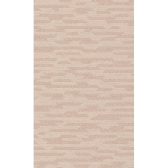 Pink Abstract Geometric Motif Printed Non Woven Non-Pasted Textured Wallpaper 57 Sq. Ft.