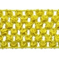 thumbnail image 2 of Expo International Garniture Extensible Crochet 1-3/4 Pouces Embellissement 20-Yards Jaune, 2 of 3