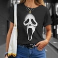 thumbnail image 4 of Spooky Scary Ghost Face Horror Party Mask Halloween Costume TShirt, 4 of 6