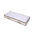 thumbnail image 2 of Dvkptbk Underbed Storage Bag, Foldable, With Double Zippers, Reinforced Handles, Suitable For Bedroom, Dormitory Quilt Blanket Storage Bag, 2 of 6
