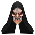 thumbnail image 1 of Máscara de calavera con capucha de resina de bruja de terror para Halloween, 1 of 1