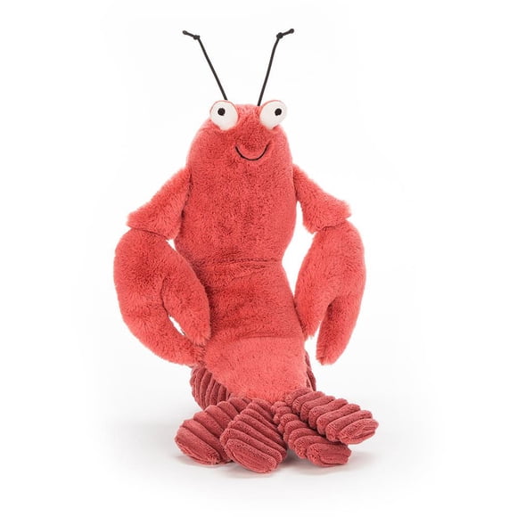 Jellycat Larry Lobster Stuffed Animal, Small 9 inches Ocean & Sea Plush Toy Classic Children's Gift