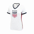 thumbnail image 2 of U.S. Soccer USWNT Women National Team Gameday Polyshirt - Smith 11 [Navy, Small], 2 of 5