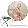 thumbnail image 4 of Luxshiny Chaise de Fauteuil Roulant Réglable pour Adultes, Assise Sûre et Sécuritaire, Lot de 1, 4 of 5
