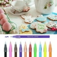 thumbnail image 2 of Gel Food Coloring Pen Edibles Pigment Drawing Pen 5Ml Fondant Tools Cookie Decorating Supplies, Edible Pigment For Fondant Cookie Decorating Diy Baking Tools, Precise Tip For, 2 of 7
