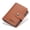 Brown, variant on Baellerry New RFID Card Holder Short Men Wallets Name Engraved Brand Male Purse Luxury PU Leather Small Men's Popup Wallet