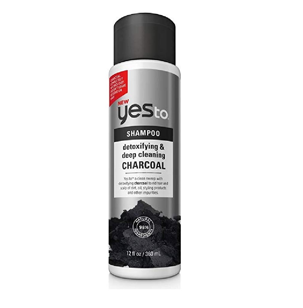 Yes To Detoxifying and Deep Cleaning Charcoal Shampoo, 12 Oz Walmart