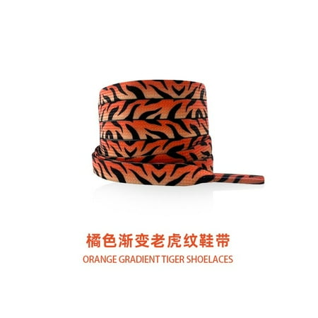 

Leopard Shoelace Classic Animal Prints Leopard Zebra Tiger Snake Pattern Sports Shoelace Flat High-top Canvas Sneakers Women Men