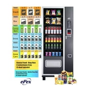 EPEX G636 Beverage & Snack Combo Vending Machine with Stratified Temp Control