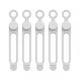 thumbnail image 3 of Organizador de cables Sunnimix reutilizable de 5 piezas bridas de sujeción de silicona Correas de cables premium multiusos Blanco, 3 of 8