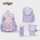 thumbnail image 4 of Mochila escolar australiana genuina Smiggle con forma de conejo ángel morado, mochila mediana para niños, taza de agua, estuche retráctil para bolígrafos, regalo para estudiantes, 4 of 5