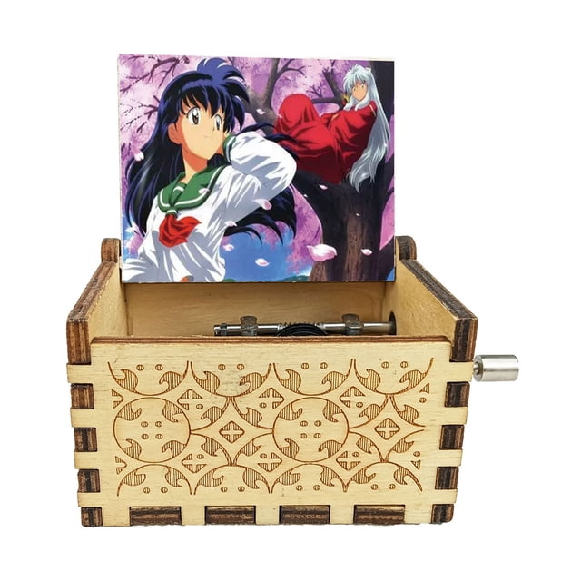 Caja de música Inuyashas Higurashi SKAGome Hand Crank Antique C