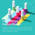 thumbnail image 2 of Set de esmaltes en gel Beetles Rainbow Pastel con pincel para uñas, 2 of 8