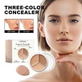 thumbnail image 5 of Reduce Price! WSBDENLK Three Color Concealer Conceal Dark Circles and Pigmentation Can Also Outline 15g, 5 of 5