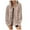 Khaki, variant on Lindreshi Blazers for Women Business Casual Women's Fashion Color Cardigan Outwear Suit Coat Long Sleeve Coat