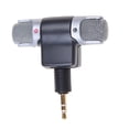 thumbnail image 1 of Mini PC / teléfono Micrófono de 3,5 mm Estéreo portátil de doble canal Micrófono digital Grabador de sonido de voz Kearding PJ6723-02, 1 of 2