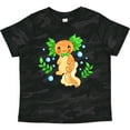 thumbnail image 3 of Inktastic Cute Orange and Green Axolotl Boys or Girls Toddler T-Shirt, 3 of 5