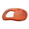 thumbnail image 1 of KONTONTY 1 Set Ancient Style Lyre Harp Wooden Body String Instrument for Beginners Gift Giving, 1 of 8