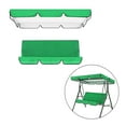 thumbnail image 5 of oshhnii Garden Swing Chair Canopy Cover Kit Accessories Canopy 195x125x15cm Sunproof Green, 5 of 7