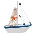 thumbnail image 3 of 3PCS Desktop Ornament Creative Sailing Boat Shape Table Ornament Home Decoration, 3 of 9