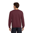 thumbnail image 4 of Gildan Men’s Heavy Blend Crewneck Sweatshirt, Long Sleeve Classic Fit Maroon Tee, 2 Pack, S, 4 of 5