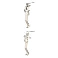 thumbnail image 1 of Stockings Hook,Christmas Metal Stocking Holders Fireplace Hooks,Christmas Stocking Hooks Xmas Hanging Ornament,Stainless steel Fireplace Mantle Stocking Christmas Deer and Snowman Sunnimix  Gancho para medias, 1 of 8