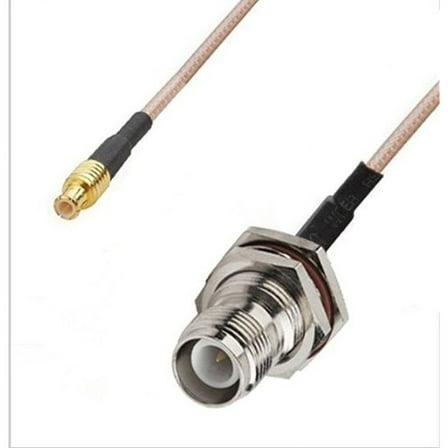 RF pigtail cable RP-TNC female to MCX male RG316 30CM