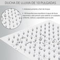 thumbnail image 2 of Regaderas para Baño, Regadera Cuadrada y Ducha de Mano 2 Pack, Lluvia de Alta Presión Acero Inoxidable con 3 Modos, Cabezal de Ducha Ajustable con Soporte 360 Grado Ajustable, para Baño, hotel, 2 of 4