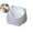 Gray, variant on WNFJR Raised Cat Bowls, Elevated Cat Food Bowl for Indoor Cats, Anti Vomiting & Protect Pet's Spine, Cute Tilted Dish for Flat Faced Cats and Kitten