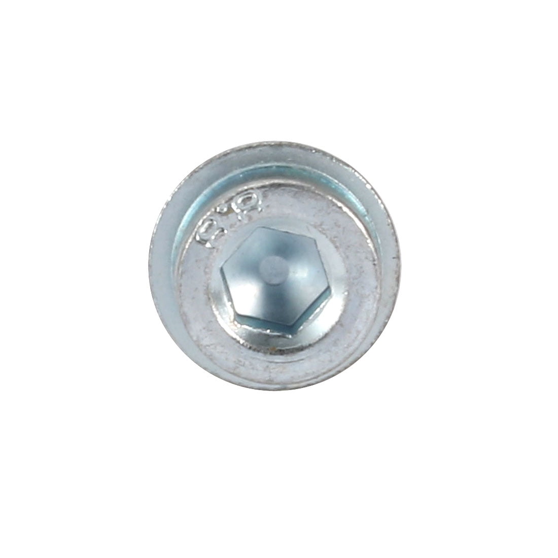 20Pcs M8x20mm 8.8 Grade Hex Socket Serrated Flange Socket Cap Head Bolt
